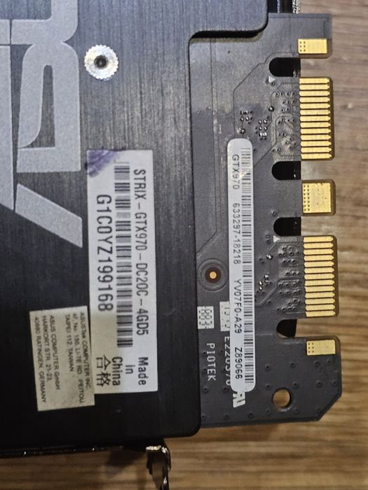 Asus strix gtx 970 4gb gddr5