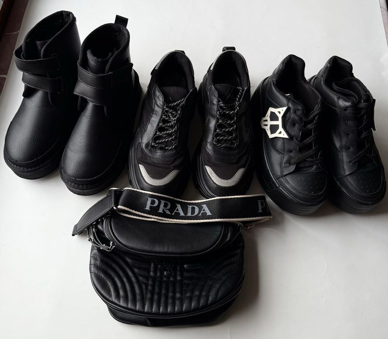 Обувь угги prada naked