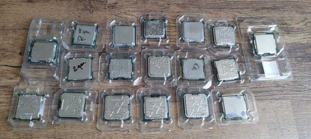 Sprzedam używane procesory Intel i AMD laptop-pecet 180 PLN za całość