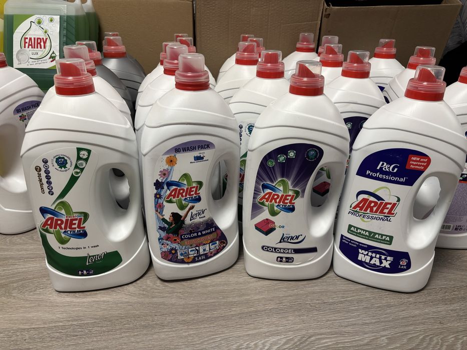 Гель для прання  Ariel, Tide, Persil