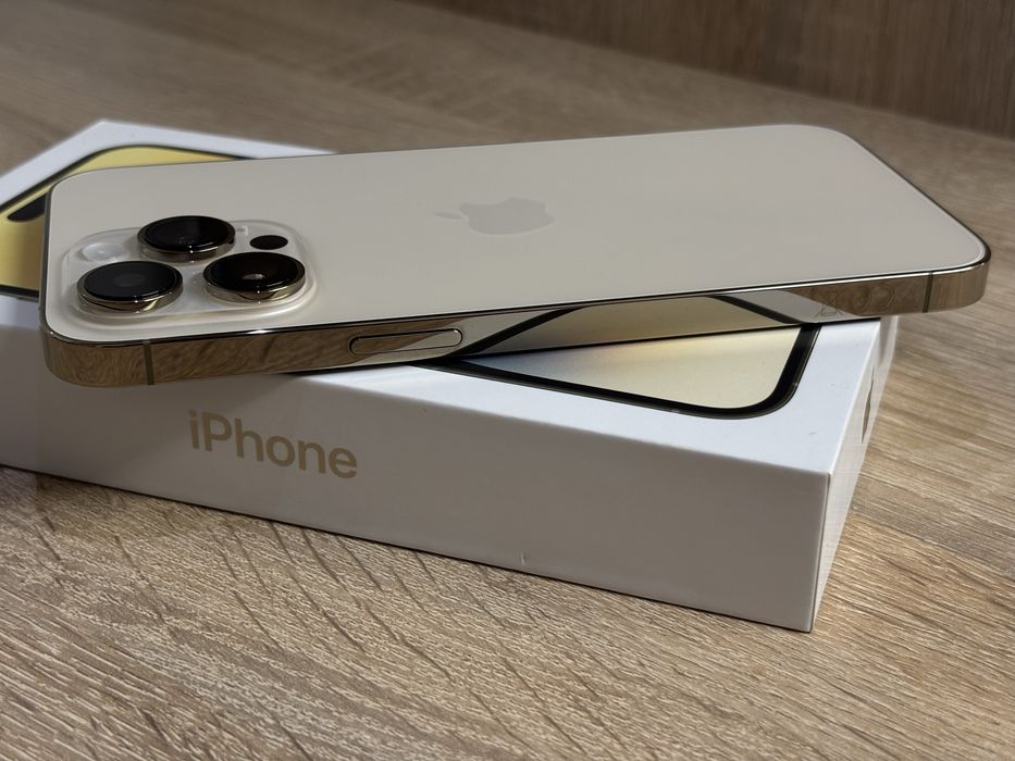 iPhone 14 Pro Max 256GB | Kondycja 100% | Gold | Gwarancja