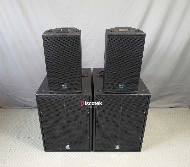 dB Technologies DVX D10 + FL18 | 2,8 kW | Aktywny |