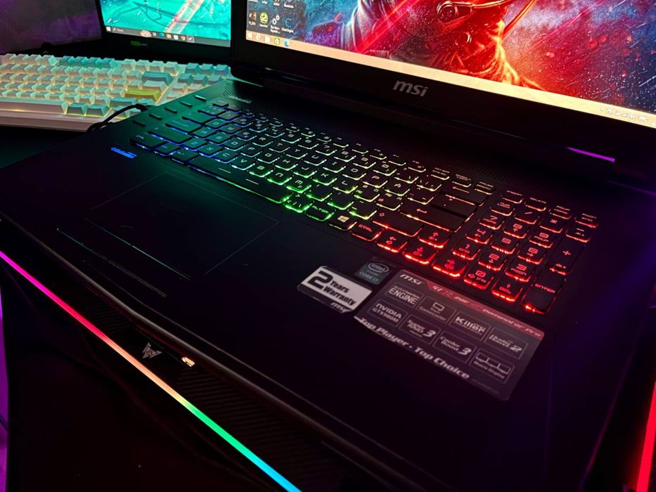 ЗСУ Скидка! Большой мощный игровой ноутбук MSI полный комплект
