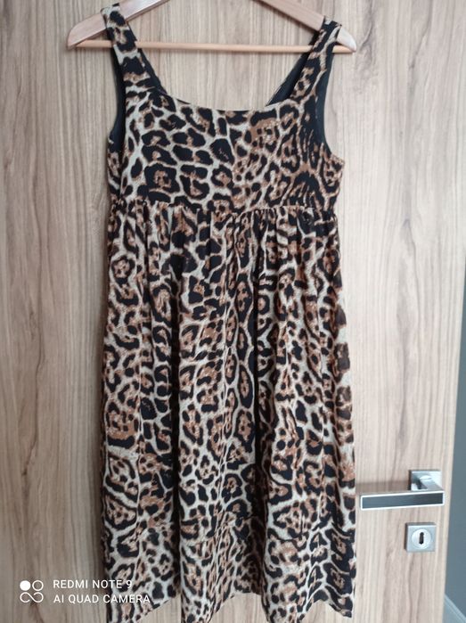 Sukienka Tiffi w panterkę XS, wesele, impreza