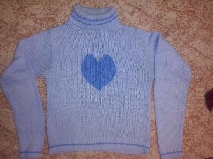 Свитер для девочки 8-10 лет