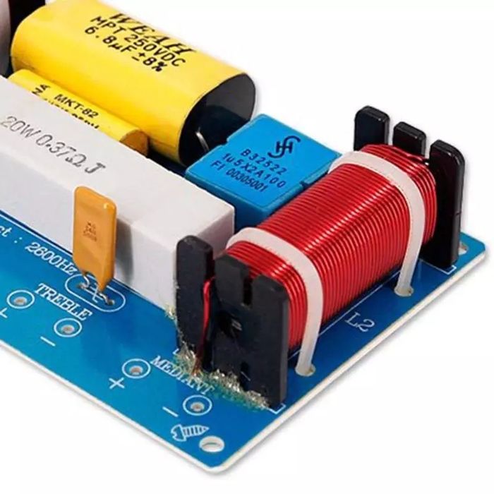 разделитель звуковой частоты динамика, фильтр кроссовер. WEAH-338 120W