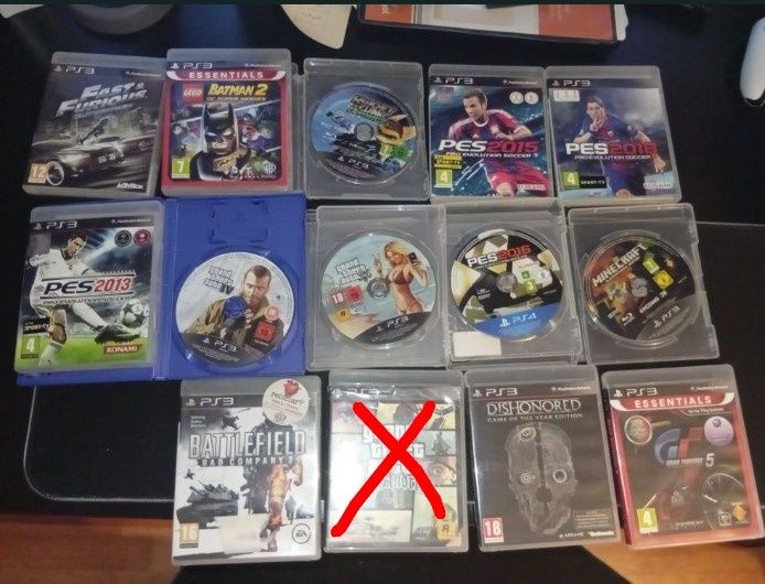 Urgente! Pack de jogos / Jogos individuais PS3 E PS4