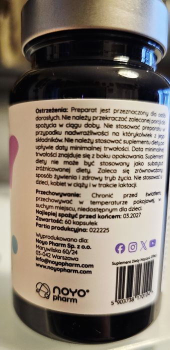 NoYo Effect - Skuteczne odchudzanie, 54 tabletki
