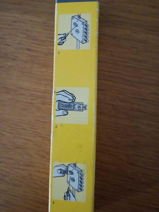 Kit Mia BLO 3110 segredo de fechadura Atra com 3 chaves