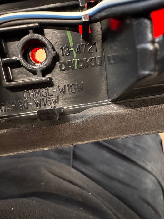 Ram 1500 DT Trzecie światło stop P68298380AG