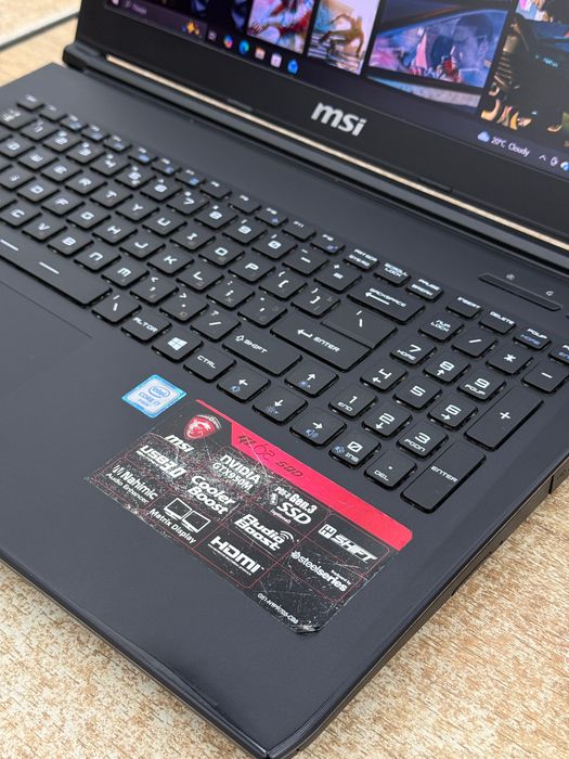 Ігровий ноутбук MSI/Процесор i7/ GTX