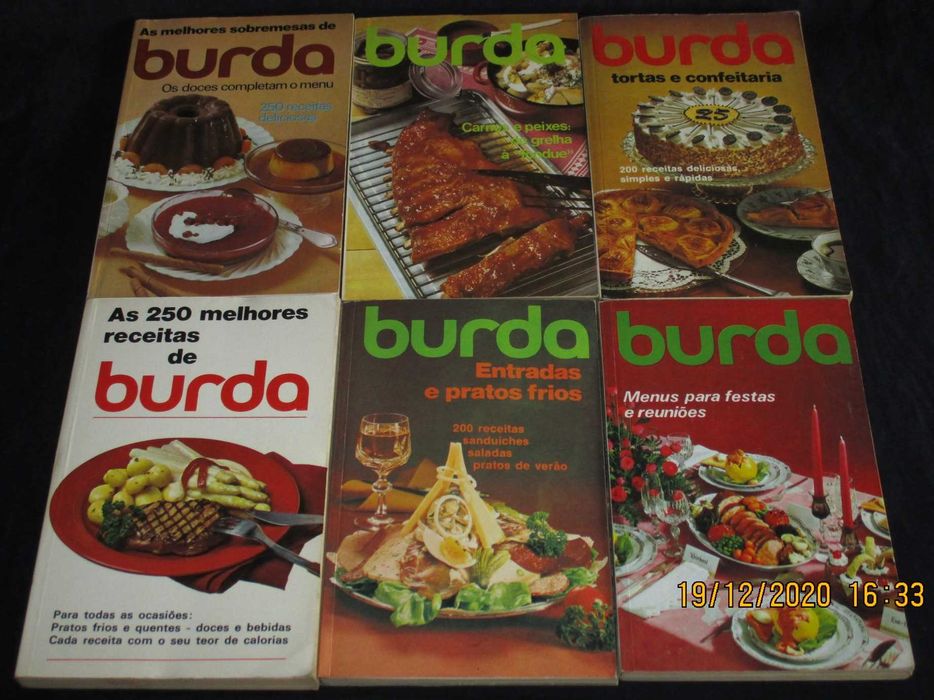 Livros de Culinária Burda Melhores Receitas