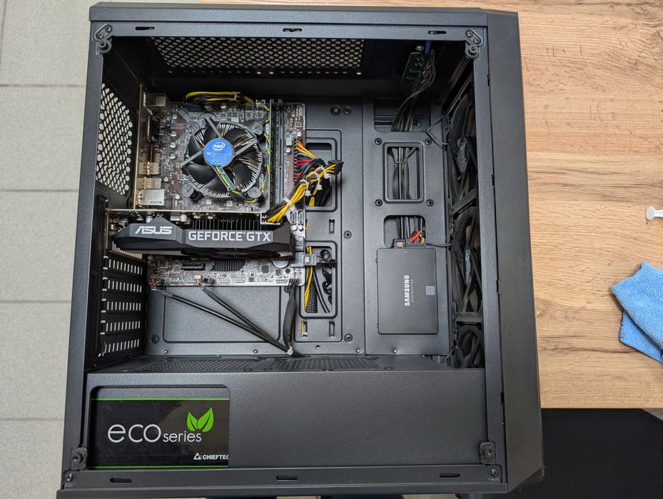 Ігровий ПК i7-9700F / GTX 1660 6GB + 24" IPS монітор LG