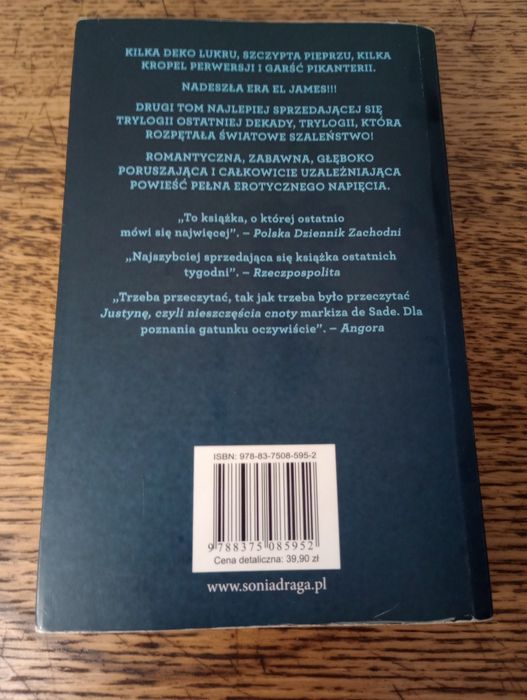 Ciemniejsza strona Greya. E. L. James