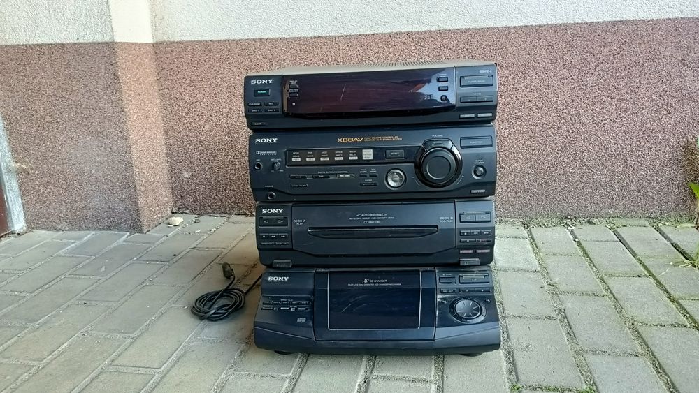 SONY HCD-XB8 Wieża XB8AV Hi-fi Stereo
