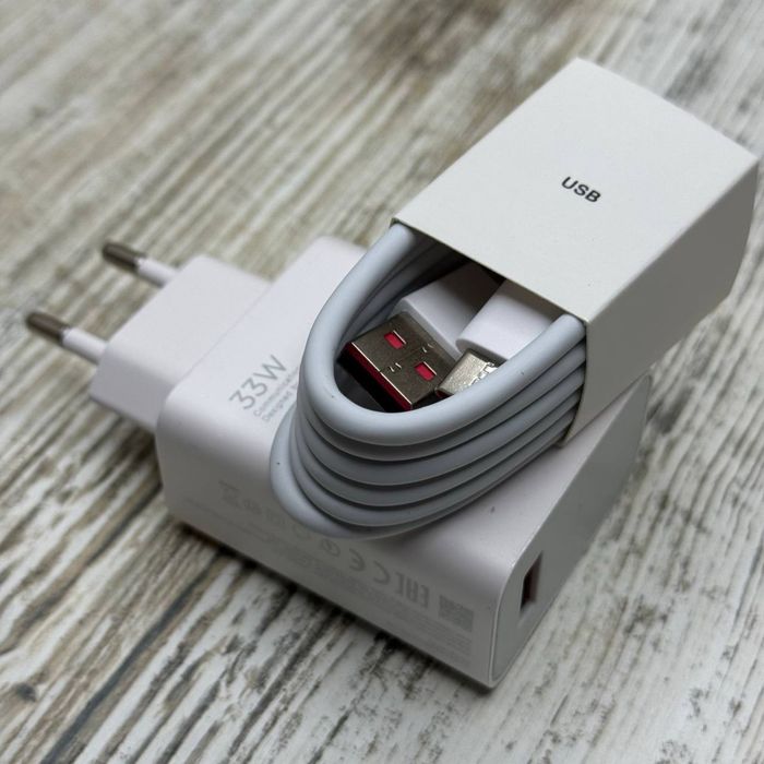 Быстрая зарядка Turbo Charge для Xiaomi/ Redmi/ Poco на 33W/ 67W Блок