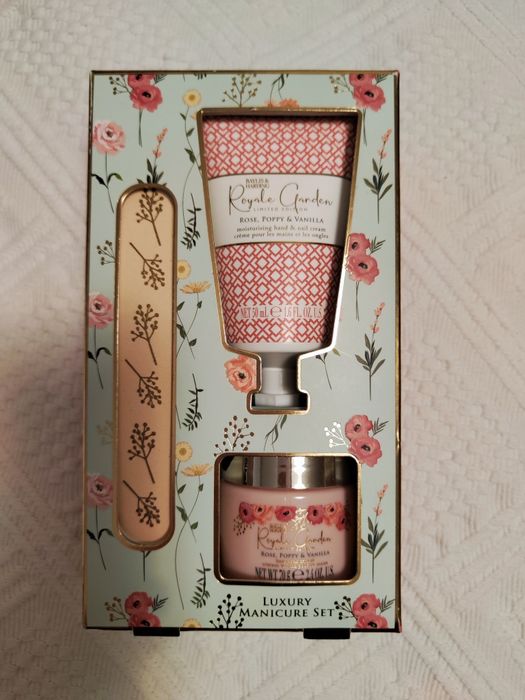 Krem do rąk manicure set