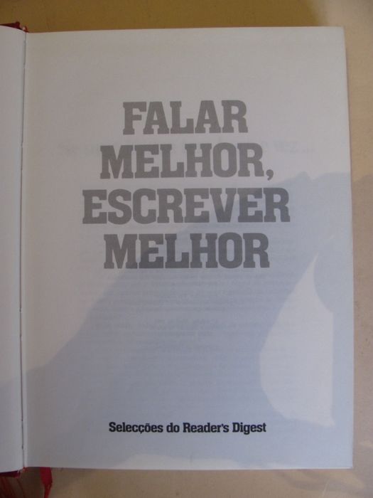 Falar Melhor, Escrever Melhor