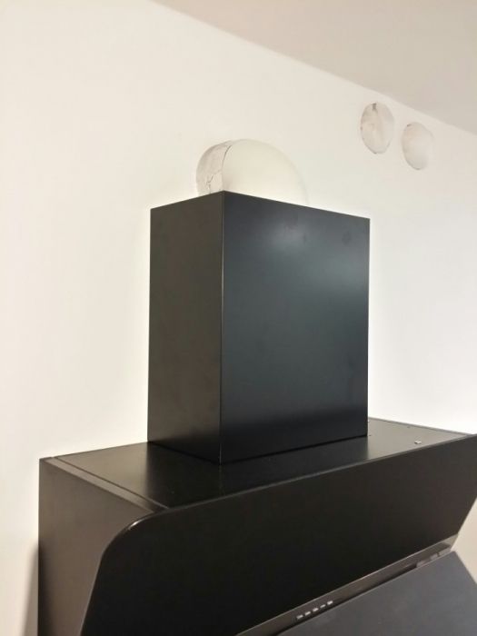 Komin obudowa czarna do Falmec Flipper i innych