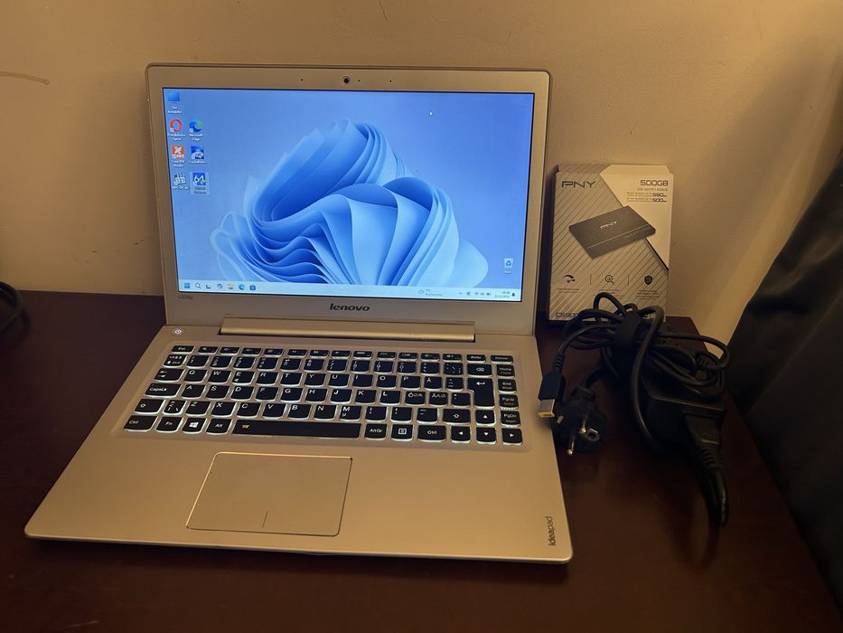 Laptop Lenovo U330P 13" cali Metalowy i3-1.7GHz/nowy SSD 512GB/8GB RAM