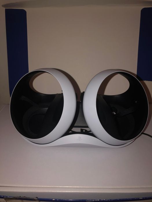 PlayStation VR2 (PS5) + Base de Carregamento Oficial Sony - Completo