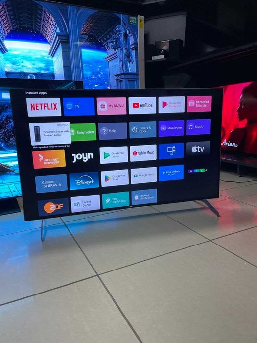 55" 120Гц SONY 9серія 4K UHD Смарт Український XH90 з Німеччини НОВИЙ