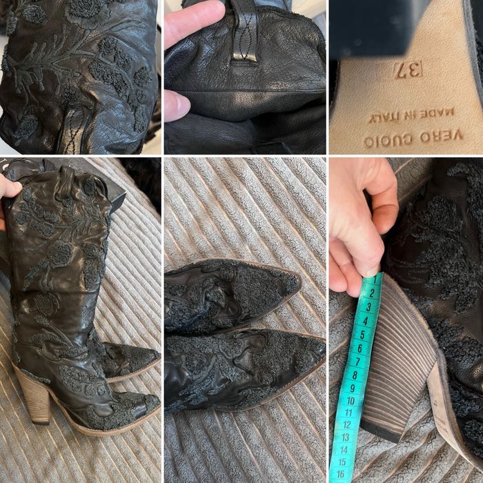 Сапоги козаки осінь,зима, шкіряні чоботи