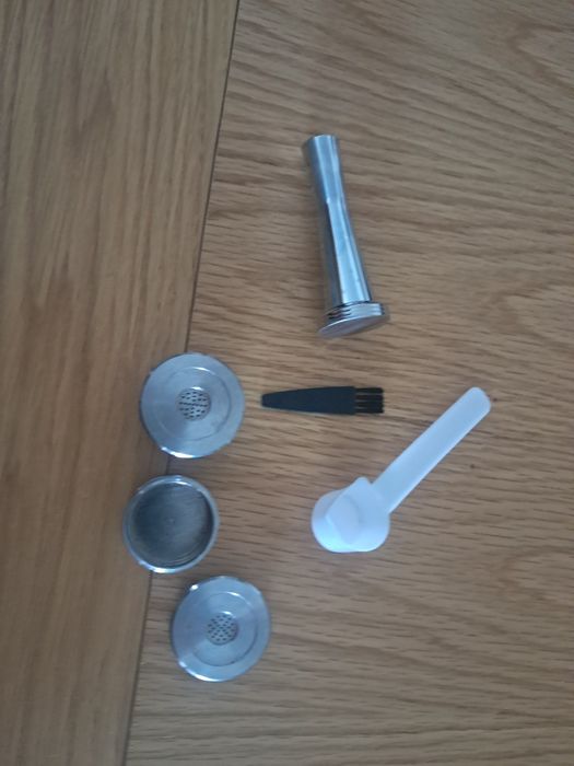 2 Cápsulas de café inox recarregáveis para máquina delta