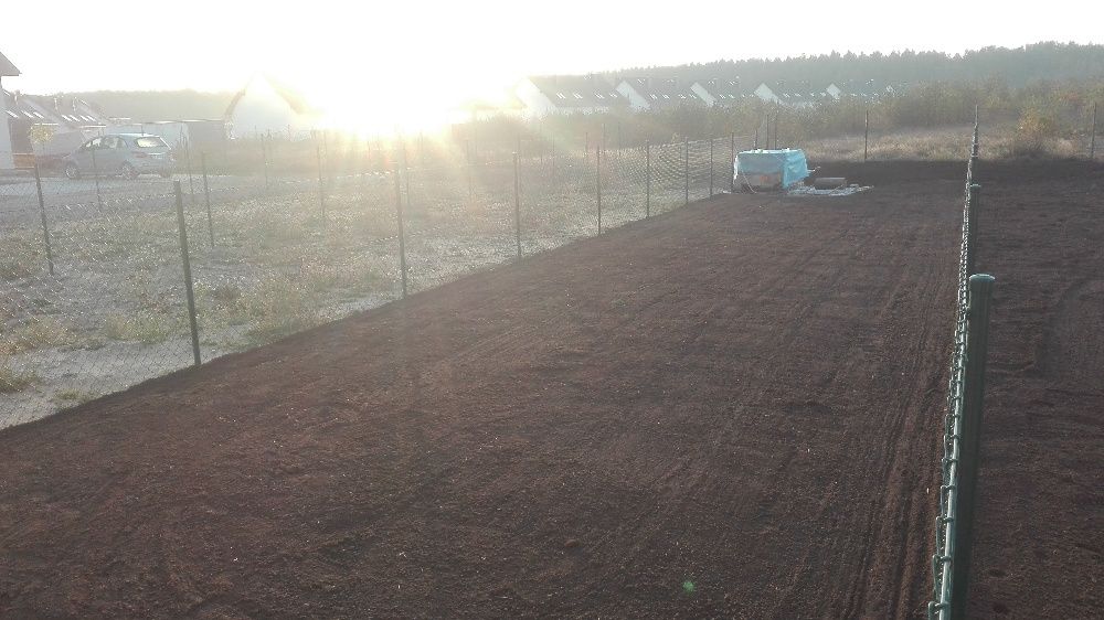 usługi koparko-ładowarką,prace ziemne. transport, Czarnoziem zwir