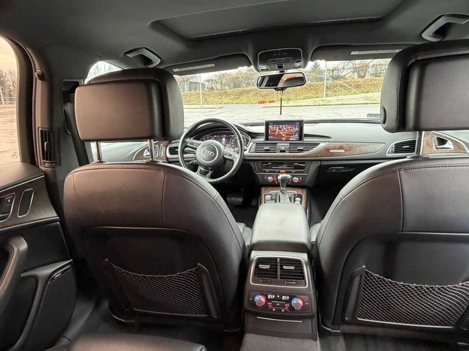 Auto do ślubu, imprezy okolicznościowe, piękna limuzyna Audi A6 S6 C7