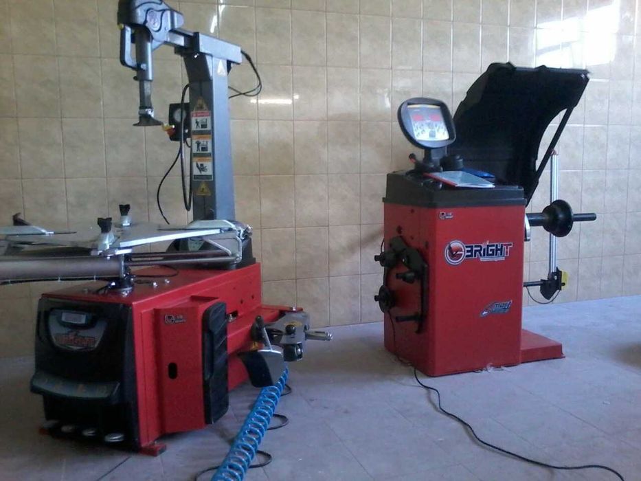 Шиномонтажне обладнання ПІД КЛЮЧ, станок шиномонтажний BRIGHT