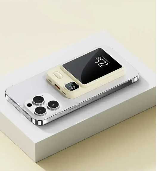 Повербанк Power Bank 10000 mAh магнітний