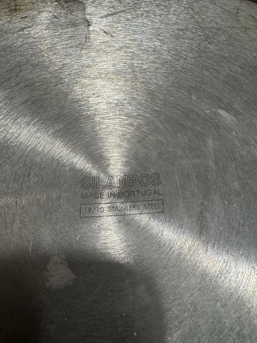 Tachos em aço inoxidável 18/10, Silampos