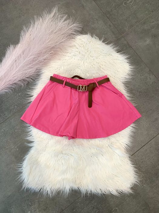 Spódnico spodenki hit fuksja z paskiem (S/M/L)