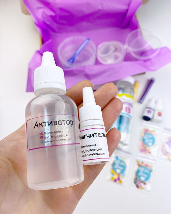 Набір зроби слайм Clear box