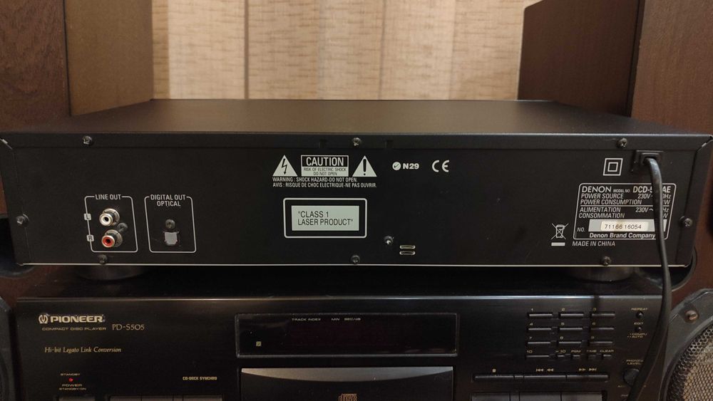 Сд/Cd Проигрыватель DENON DCD-500 AE.Состояние ! Пульт.Документы !