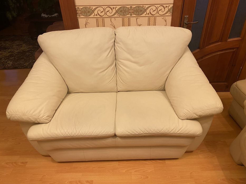 Диван Шкіряний 3+2 Розкладний LongLife