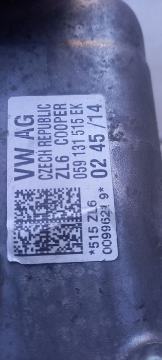 Клапан ЕГР EGR AUDI VW Touareg Porsche 3.0 tdi 059131515EK