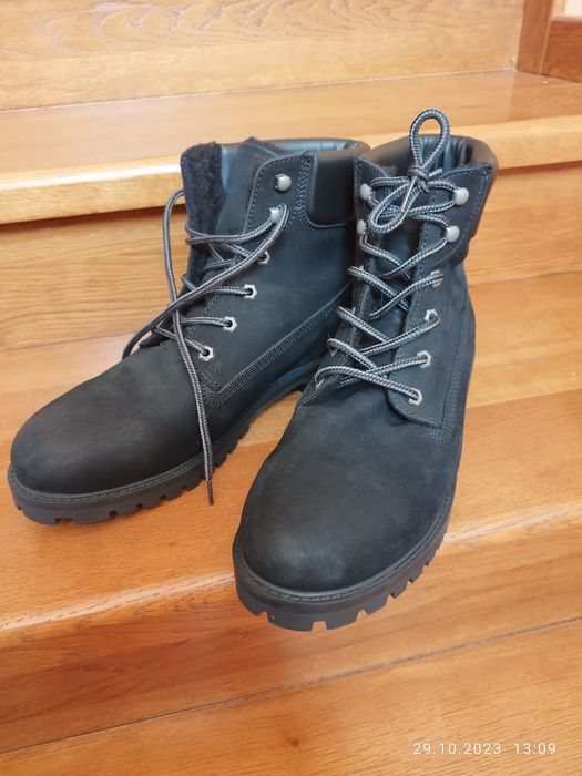 Черевикі шкіряні зимові Bianco 45 розмір