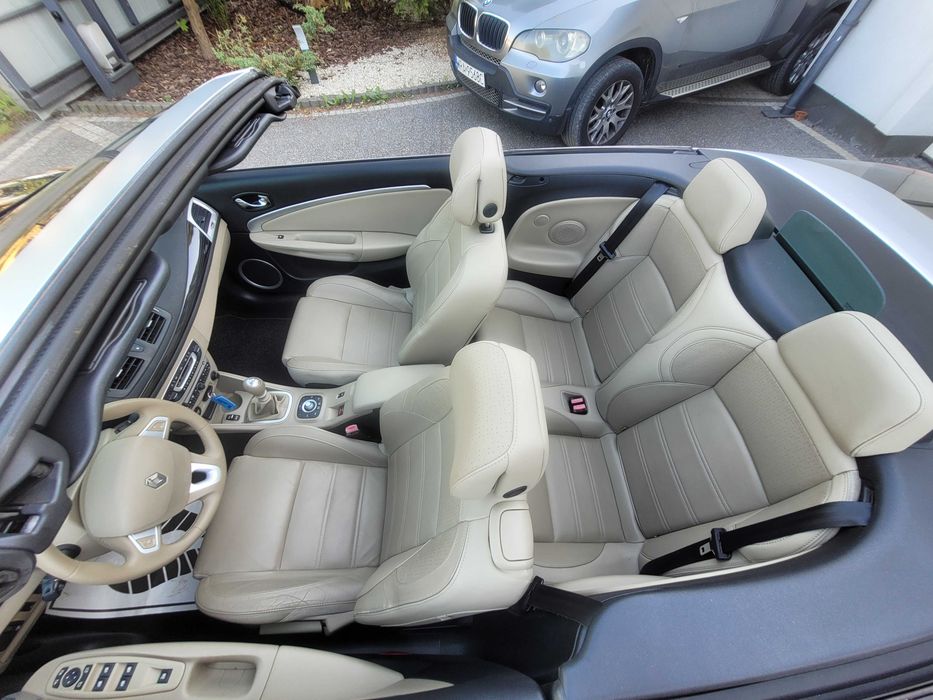 Renault Megane CC 1,4B 131KM LUXE navi jasna skóra alufelga- w ofercie różne Cabrio