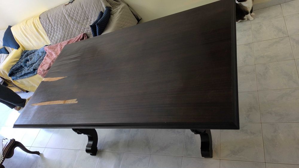 Mesa antiga sala 1,80 x 100