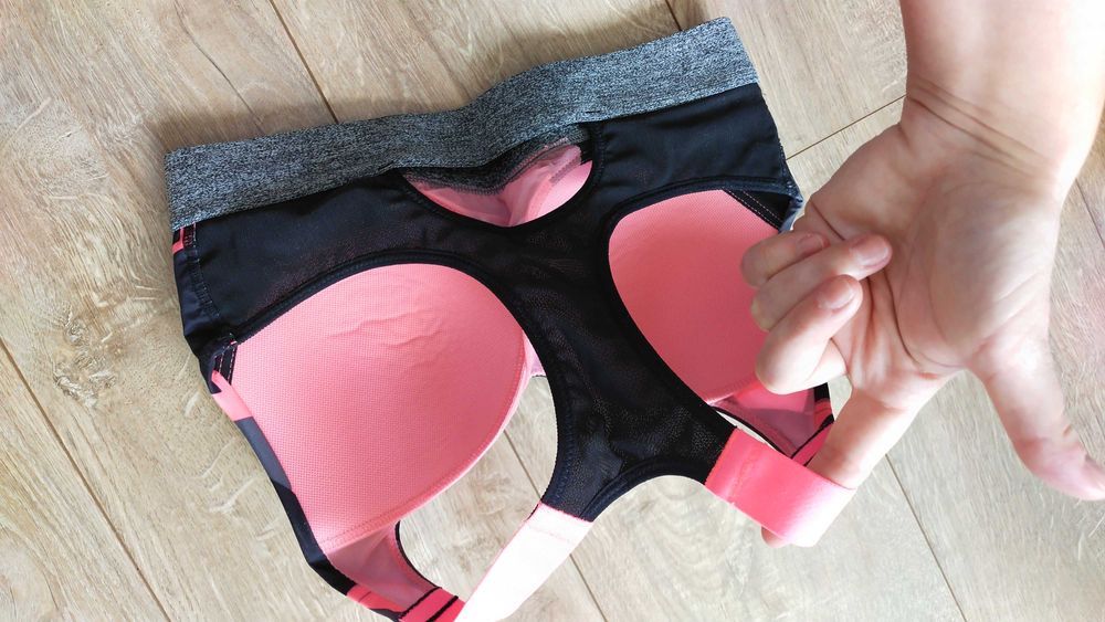 Stanik fitness cardio Domyos / Decathlon / rozmiar S