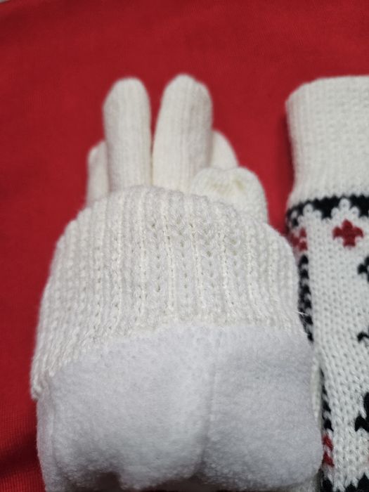 Rękawiczki nowe wzór norweski S/M