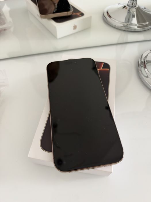 Iphone 16 pro max 256 gb gold zloty
