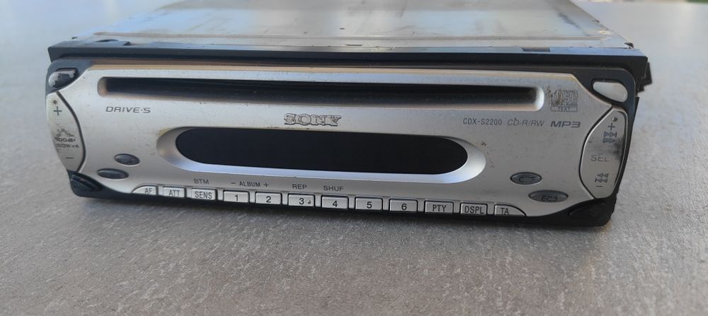 Auto-Rádio SONY CDX-S2200 – CD/MP3