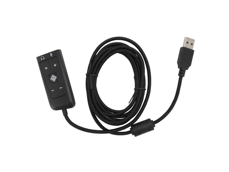 HyperX Usb Para 3,5 Milímetros Jack Adaptador De Placa De Som De Áudio