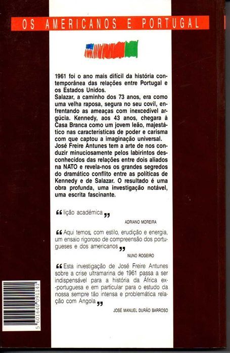 Livro - Kennedy e Salazar - José Freire Antunes