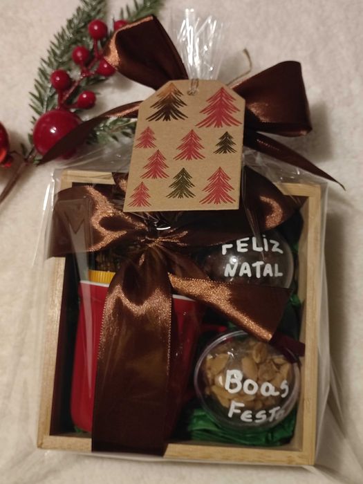 kits de Natal artesanais - Presentes prontos a oferecer