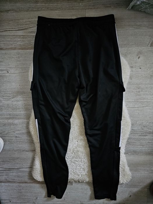 Spodnie dresowe Adidas bojówki Rozmiar L Czarne Dres , Dresy