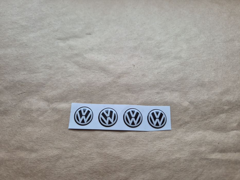 naklejki na kluczyk koła do Vw średnicy 1,1cm